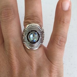 ISO not selling. Brighton Love Padlock ring 8